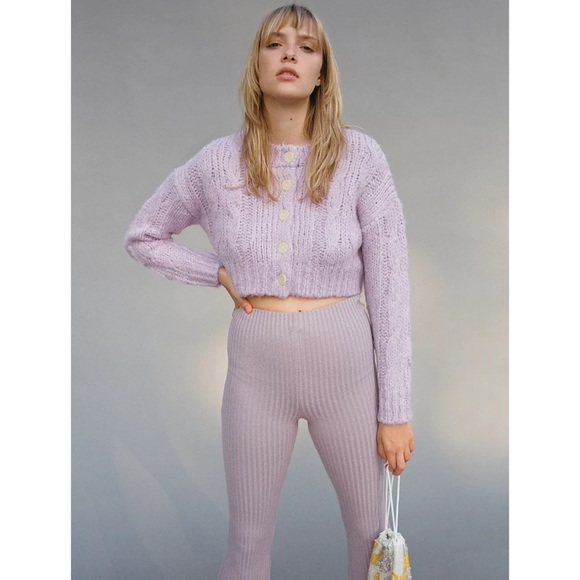 UO Cameron Cable Knit Cardigan - Picture 3 of 8